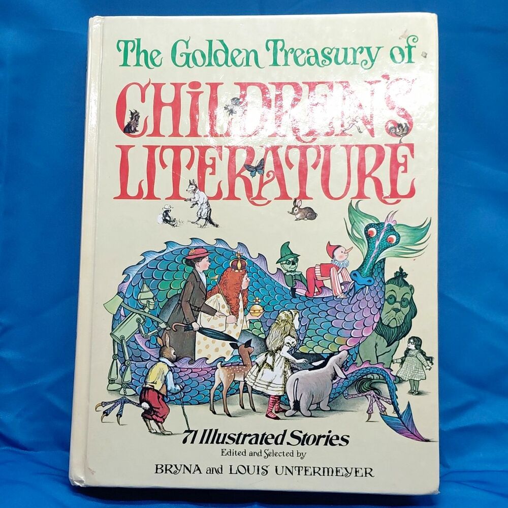 The Golden Treasury of Children's Literature HC Illustrated Signed